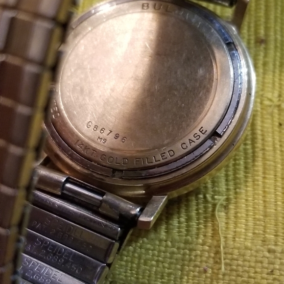 Rare Vintage 60s Bulova Accutron MO 14k Gold Filled Mens Watch - Picture 2 of 9